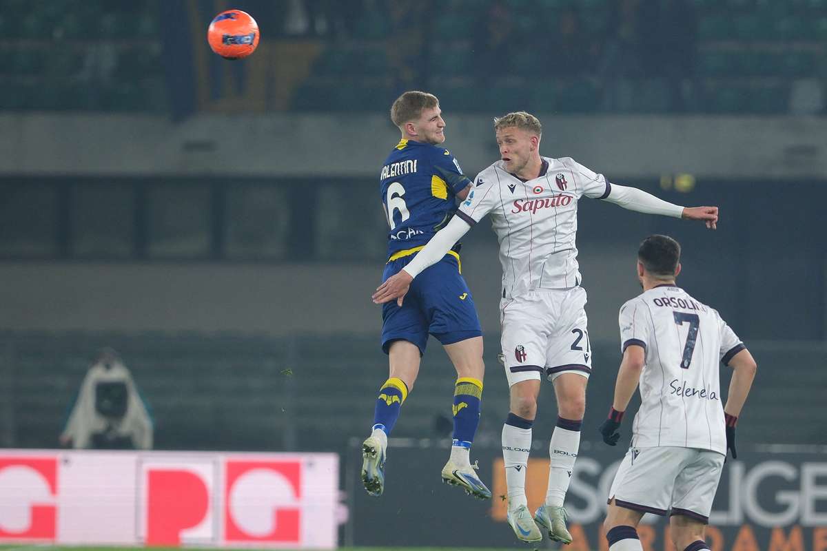 Bologna survive late Verona pressure to take all three points in
