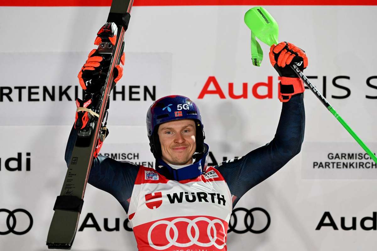 Henrik Kristoffersen Wins Garmisch World Cup Slalom Uk 