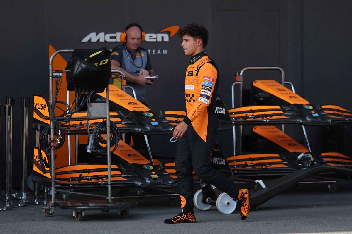 F1 title challenger Norris out of Azerbaijan GP qualifying in first ...