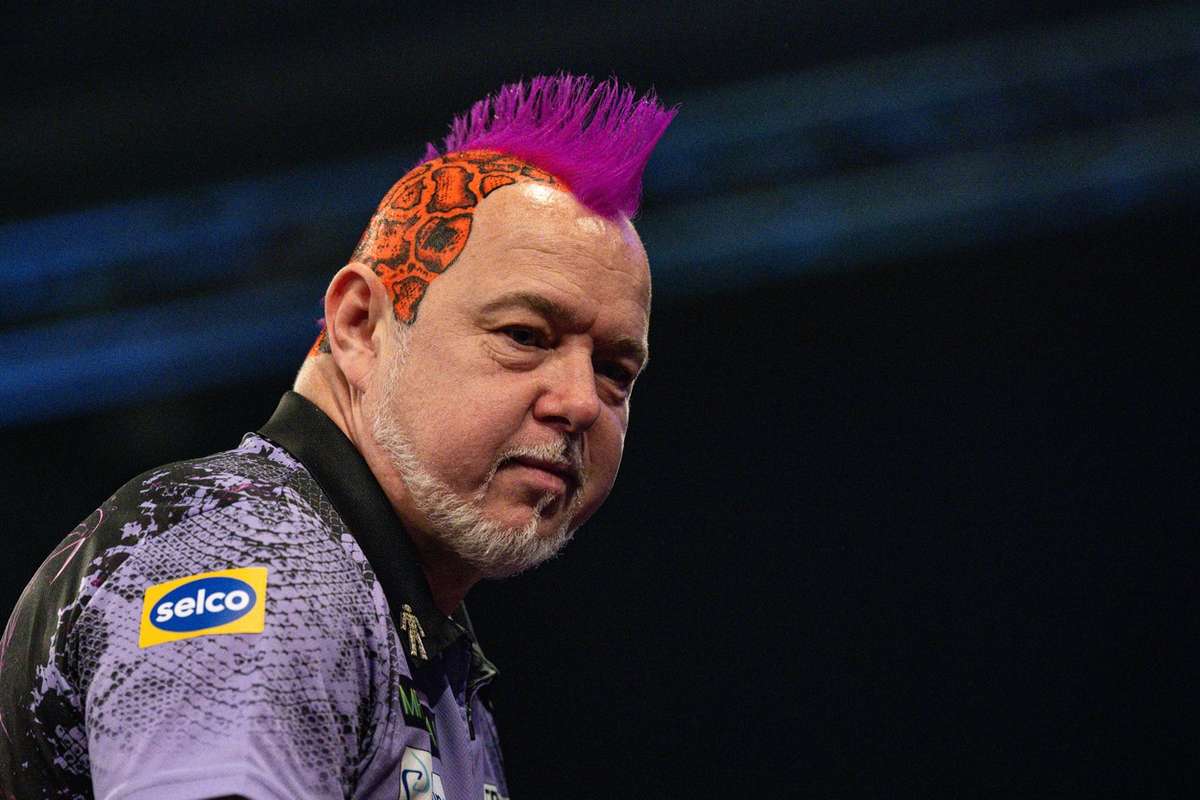 Darts WM 2024 AbendSession Peter Wright fliegt raus 16jähriger