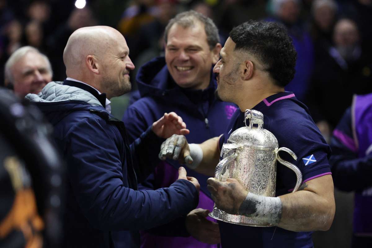 Scotland relieve pressure on coach Townsend with 'best rugby' in ...