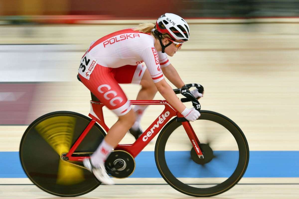 Daria Pikulik zajęła czwarte miejsce w wyścigu scratch podczas