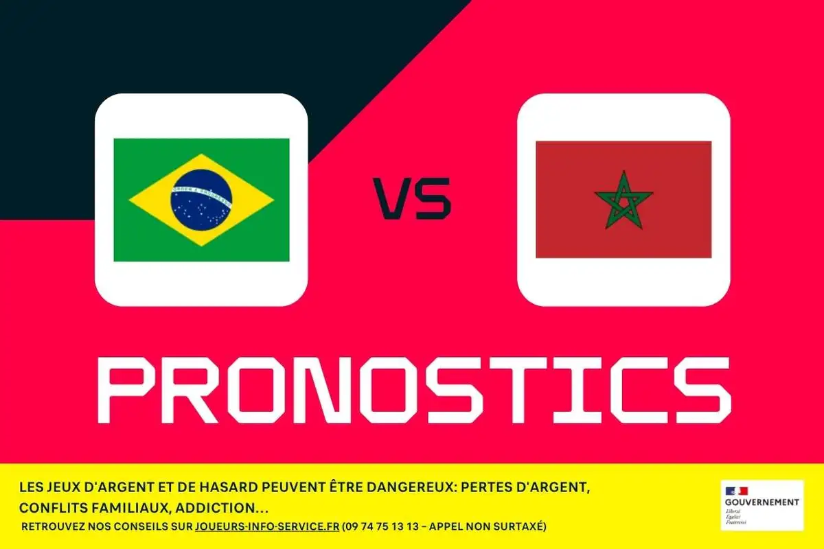 Brésil - Maroc : pronostics CDM 2026, meilleurs paris et cotes (1re journée)