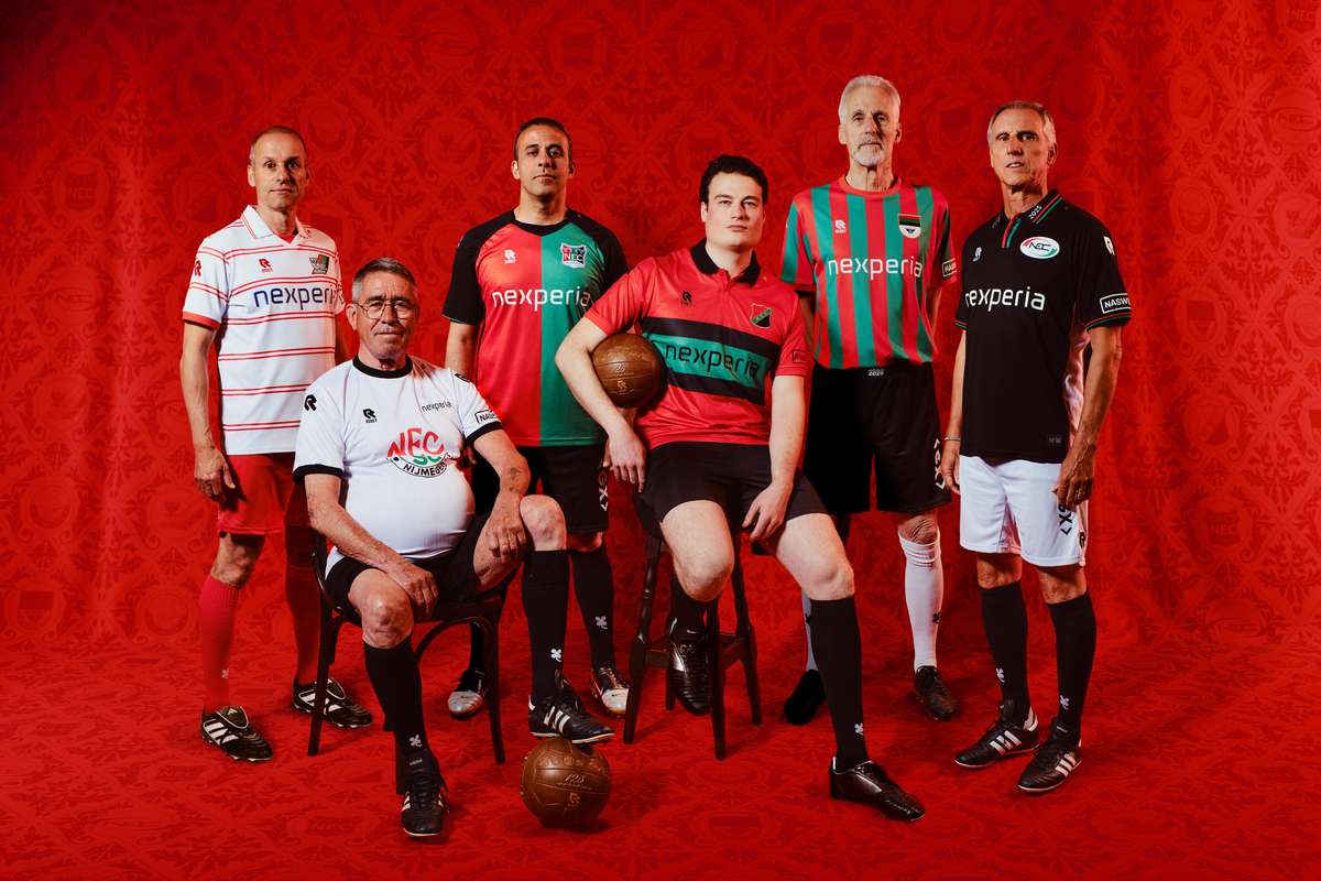 NEC Nijmegen release six retro kits for 2025/26 season