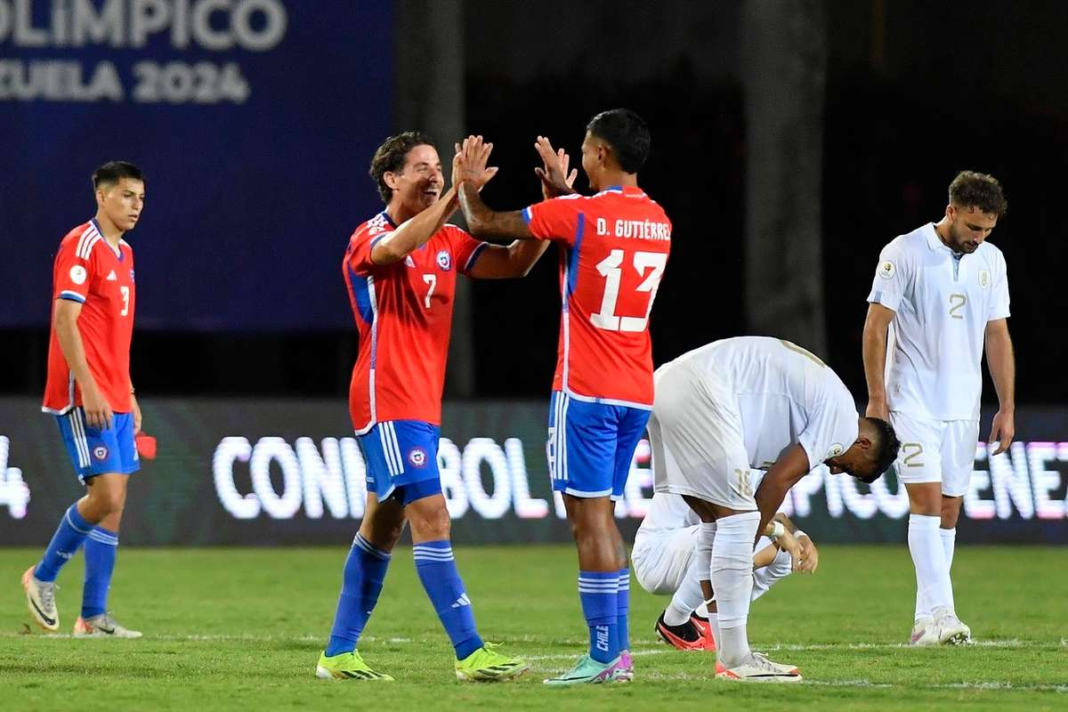 Chile venció 1-0 a Uruguay de Bielsa en el preolímpico