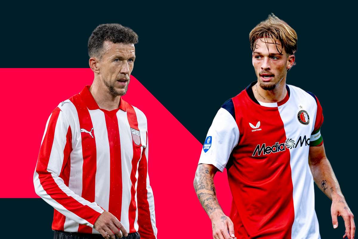 Photo: Flashscore.com PSV's Ivan Perisic and Feyenoord's Luciano Valente might play key roles in Sunday's clash