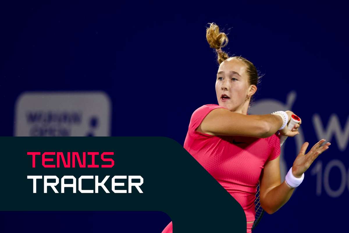 Tennis Tracker: Andreeva facing Muchova ahead of Six Kings Slam final day