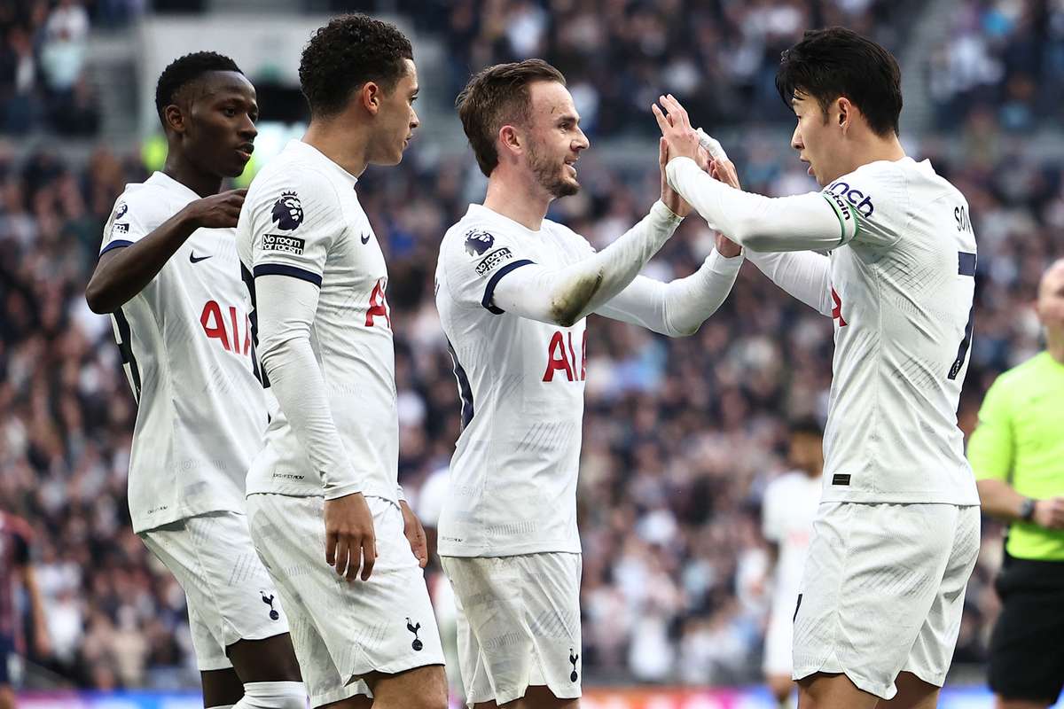 Tottenham Survive Forest Scare To Win And Move Into Premier League's ...