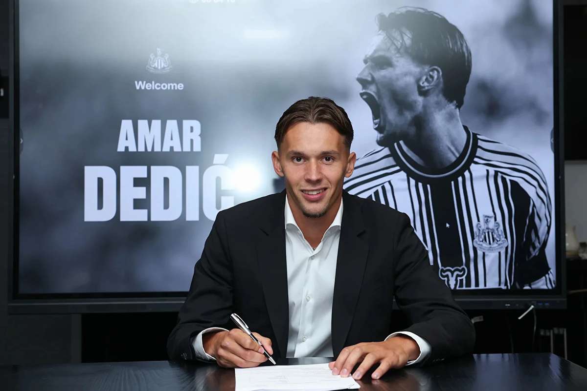 Amar Dedič se Newcastlu upsal na pět let