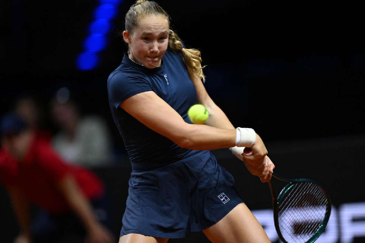 Beating elder sister harder than top-ranked players for rising star Mirra Andreeva