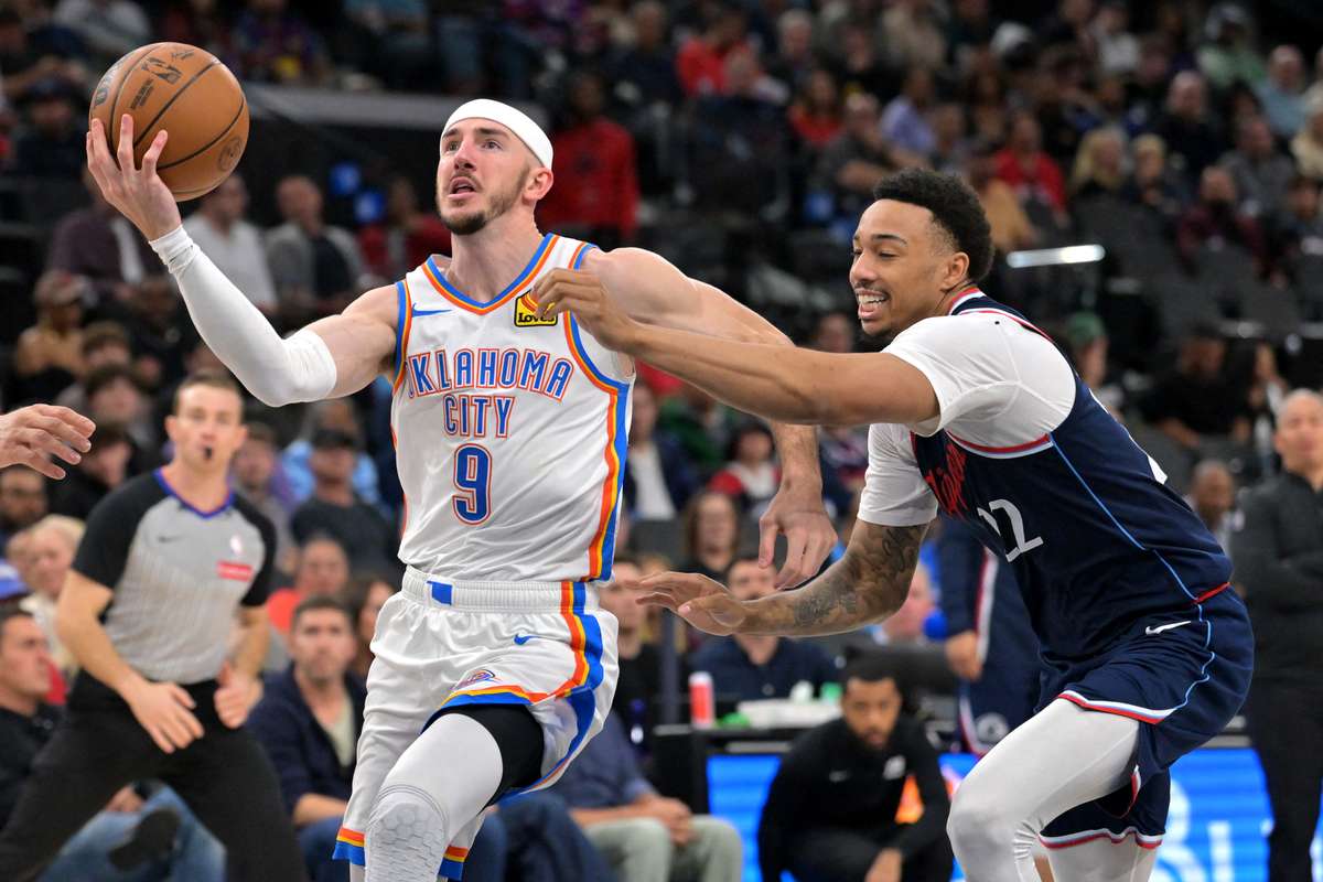 Escudo de los Thunder y ambiente de playoffs