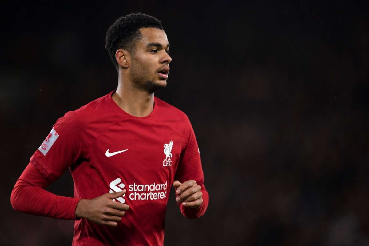 Cody Gakpo playing in a Liverpool fixture