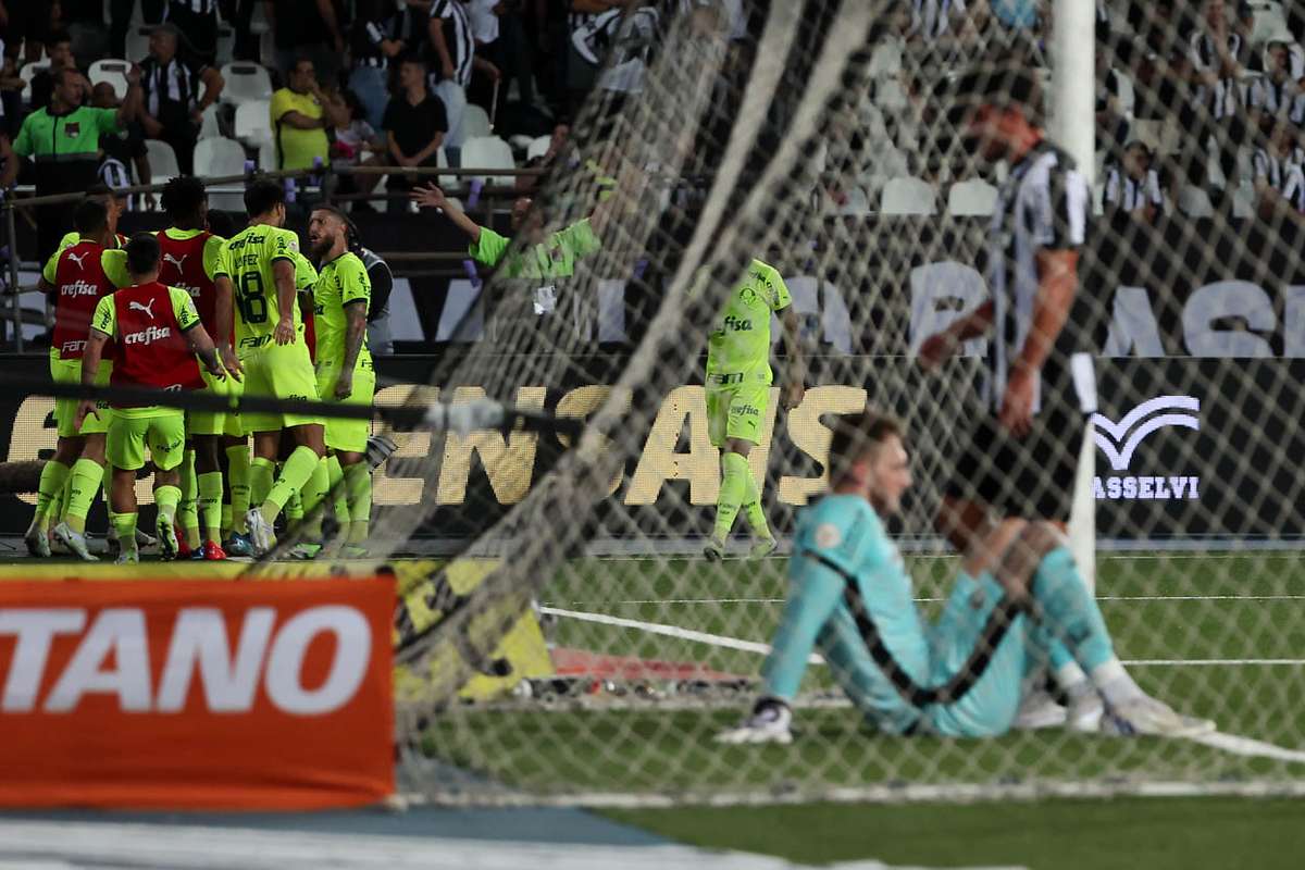 Palmeiras vence Botafogo em virada histórica no Nilton Santos