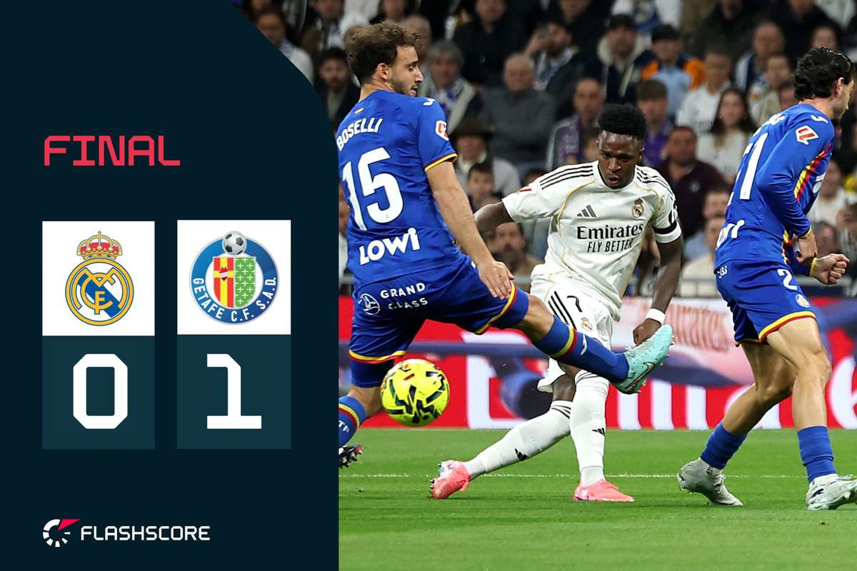 LaLiga | Real Madrid - Getafe 0-1: síguelo en directo | Flashscore.es