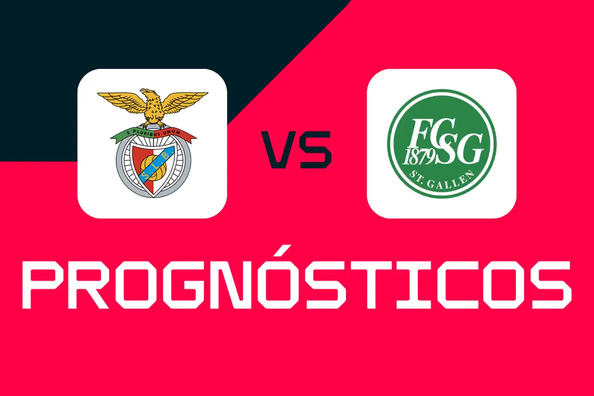 Benfica - St. Gallen: Prognósticos, melhores apostas e odds (Liga Europa - Qualificação)