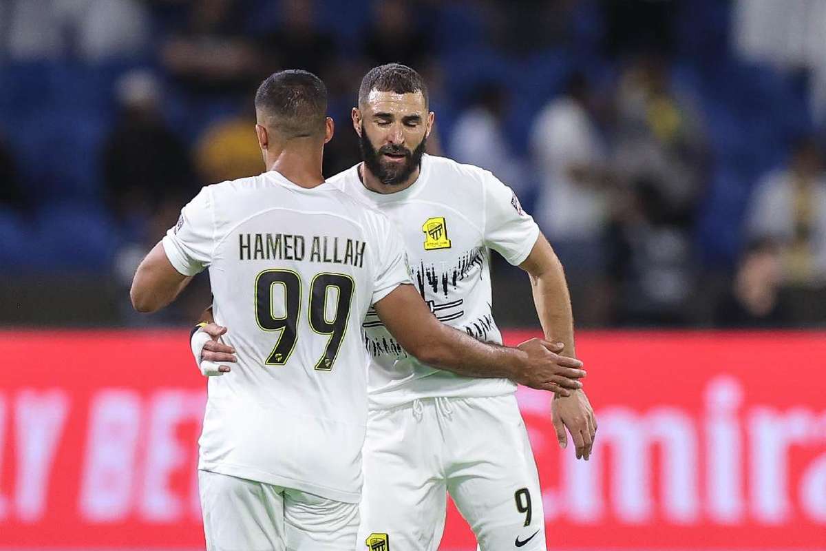 Debut estelar de Benzema con el Al Ittihad: golazo y asistencia ...
