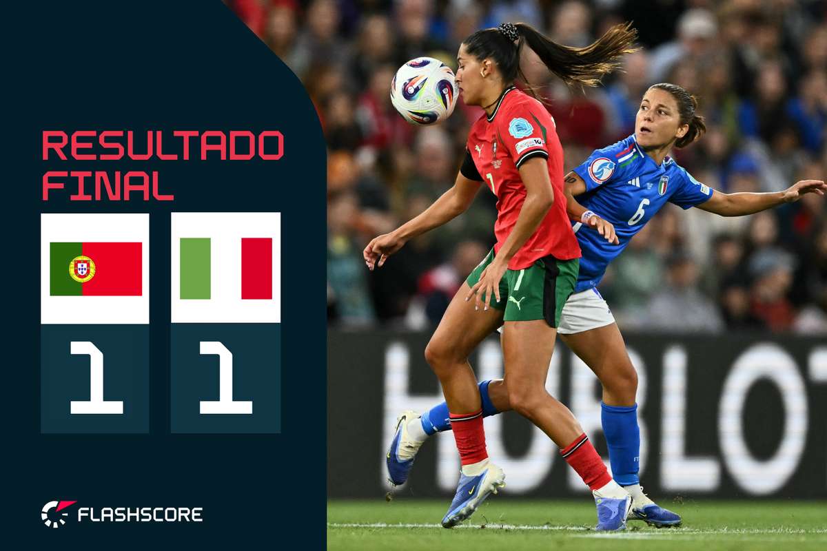 Ainda há esperança: Portugal empata contra Itália no Euro Feminino e ...