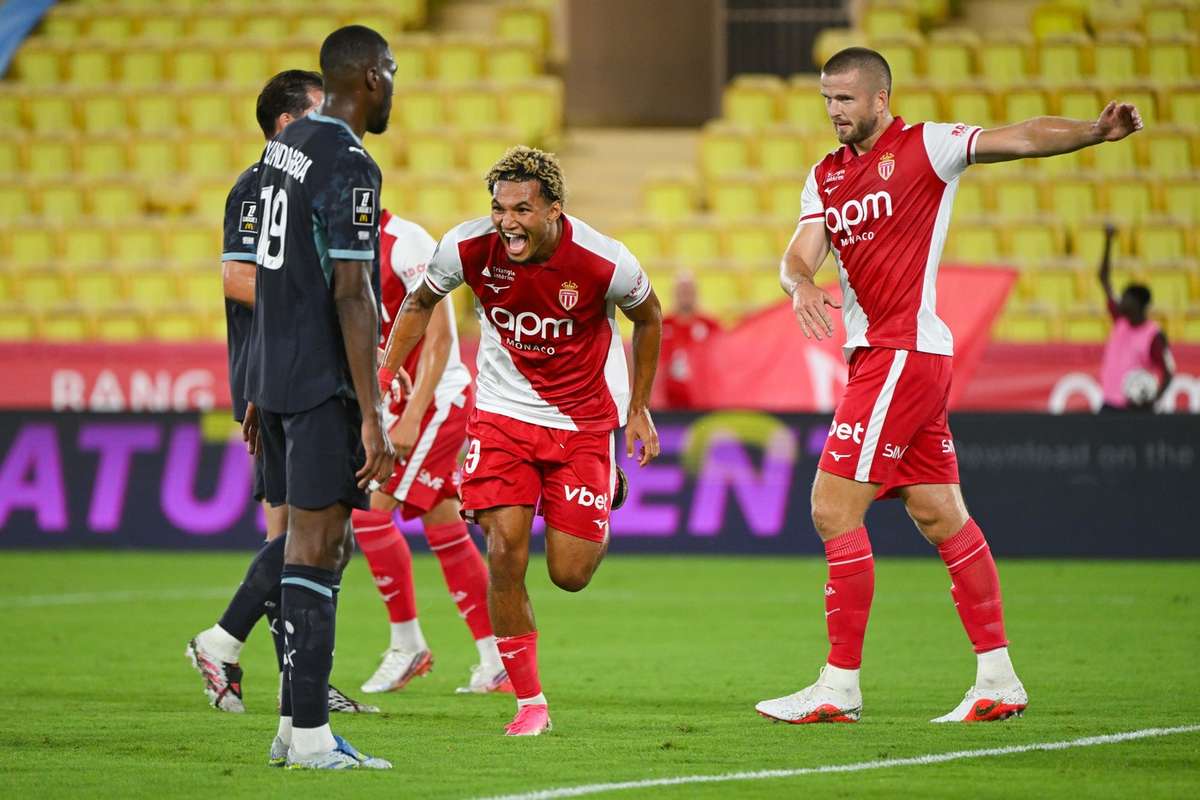 Brunner bags brace to take Monaco past Marseille and to the top of Ligue 1