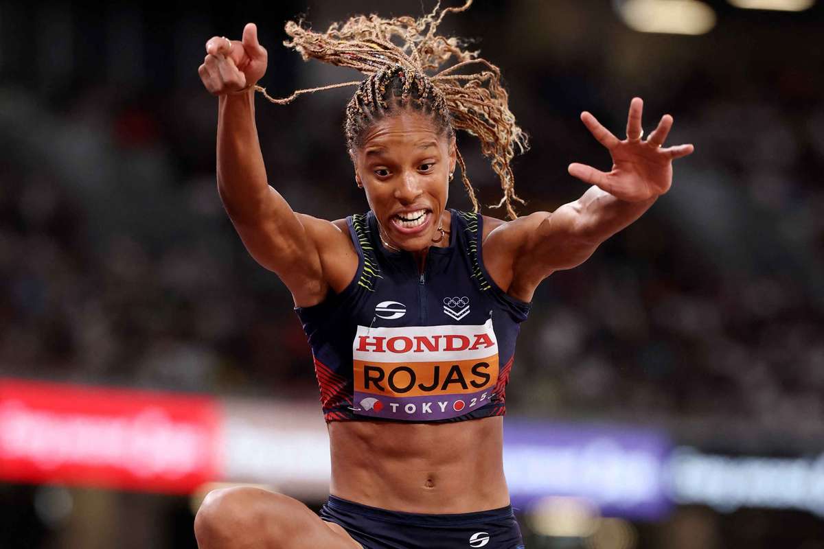 Youlimar Rojas Yulimar Rojas progresa a la final mundial de triple salto en su regreso ...