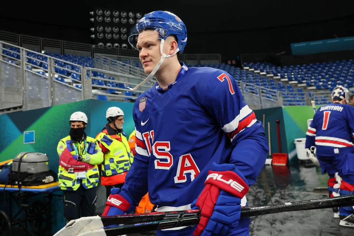 USA's Brady Tkachuk thinks team will 'peak at the right time' after win ...