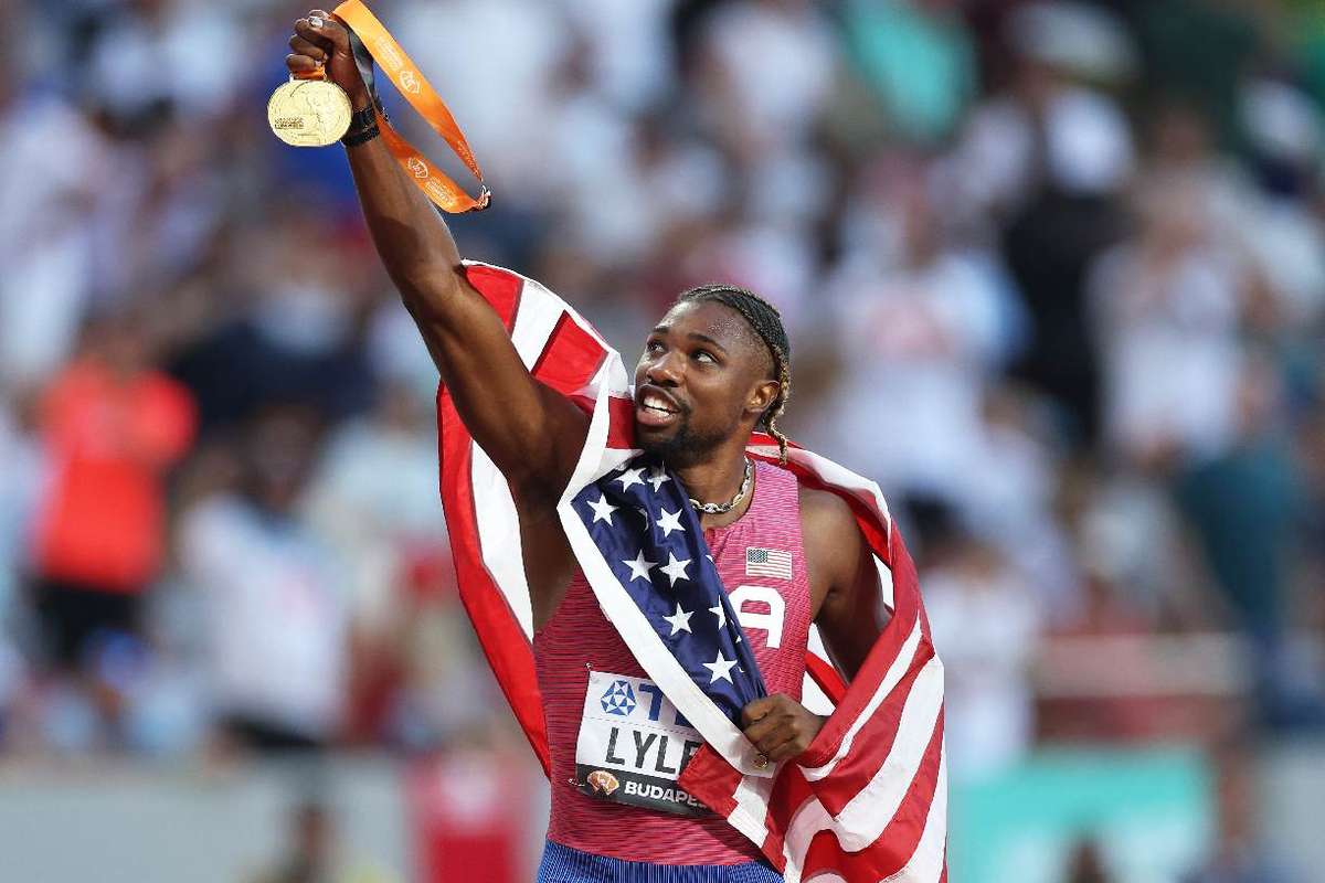 El Estadounidense Noah Lyles, Oro En Budapest, Es El Nuevo Rey Mundial ...