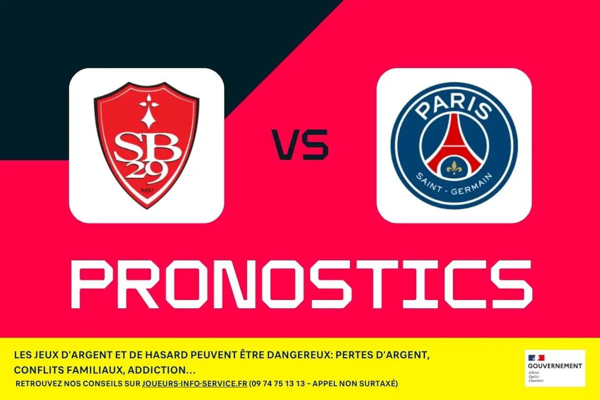 Brest - PSG : pronostics, meilleurs paris et cotes (Ligue 1)