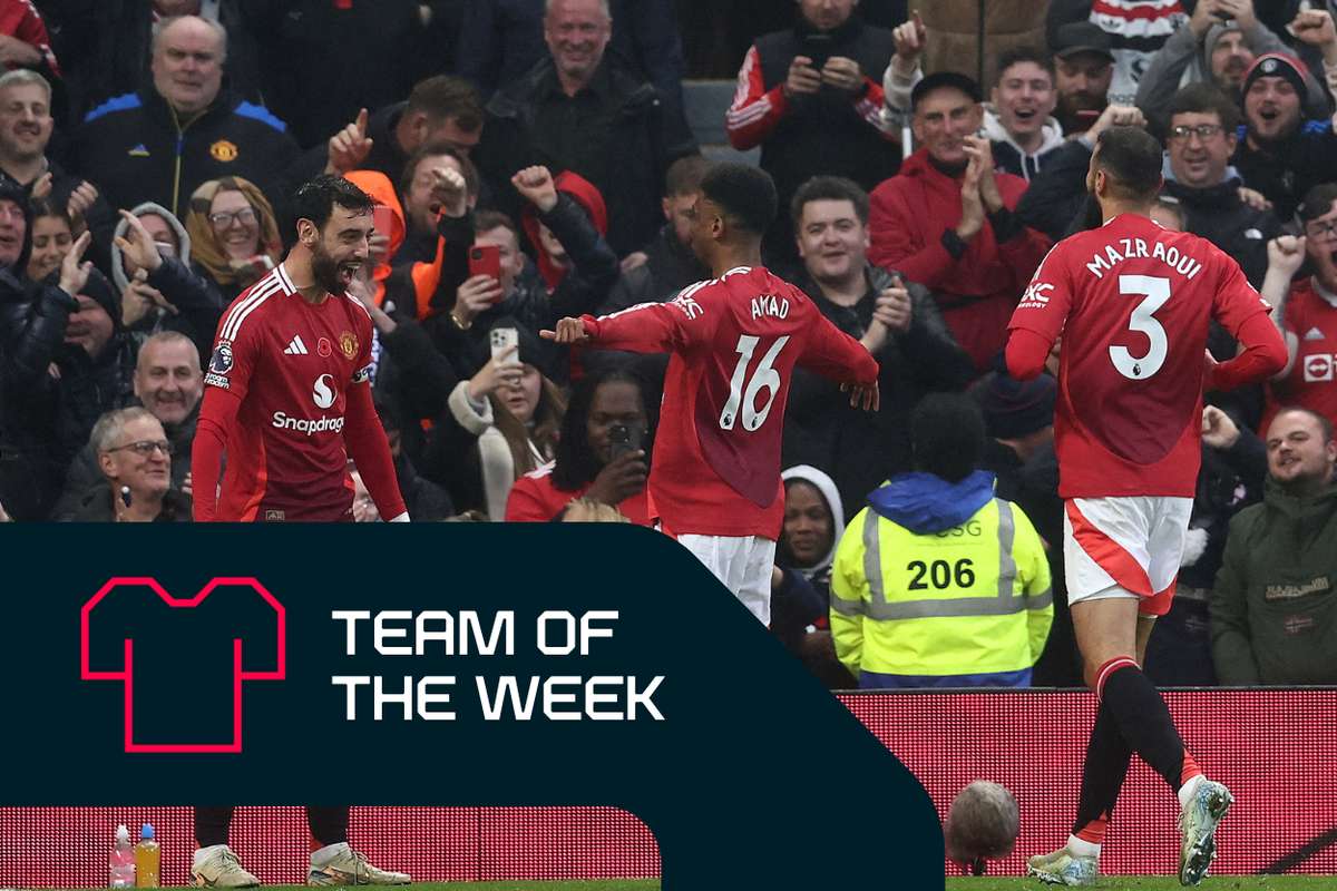 Premier League Team of the Week: Man Utd players dominate after big win ...