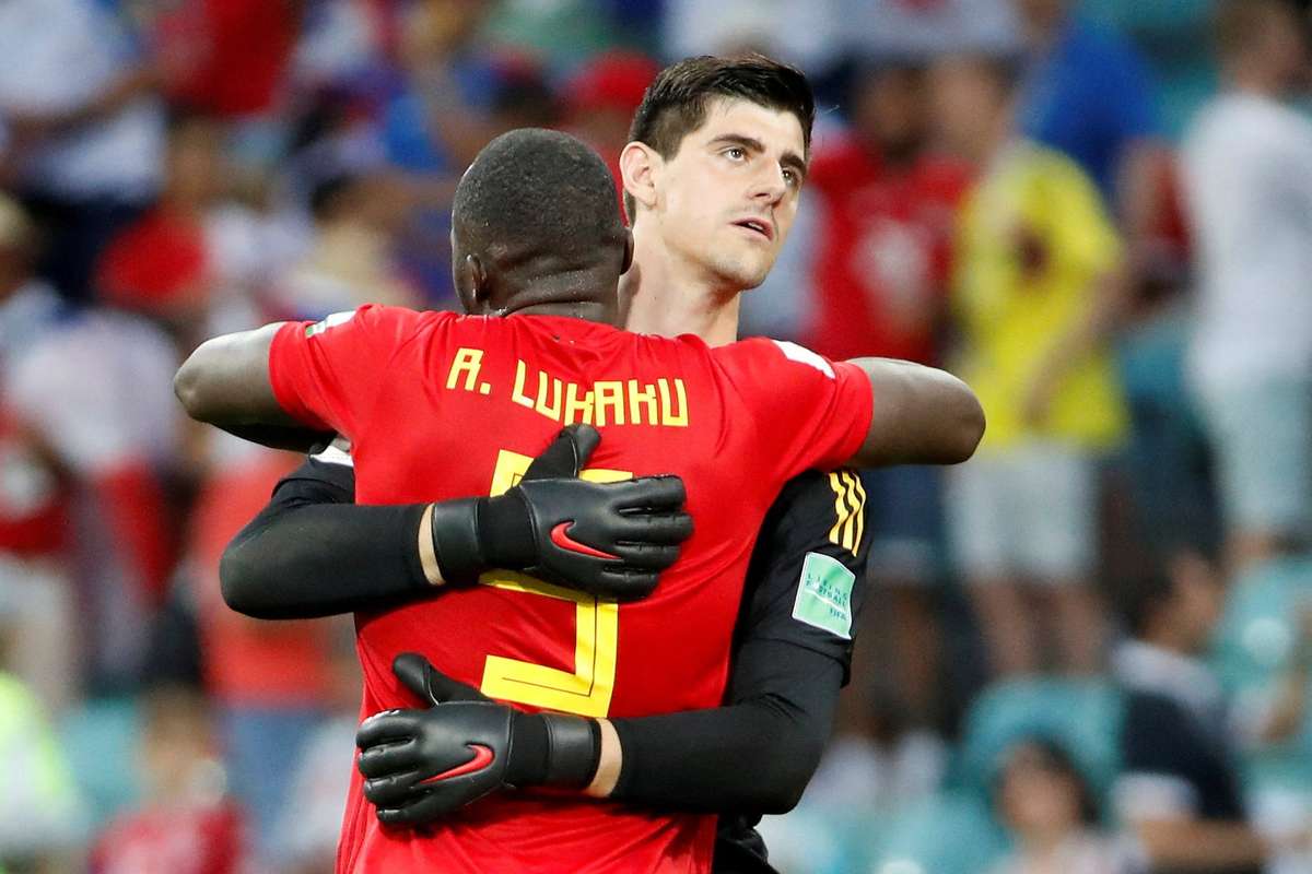 Lukaku Apoia Regresso De Courtois à Seleção Belga Depois De Uma ...