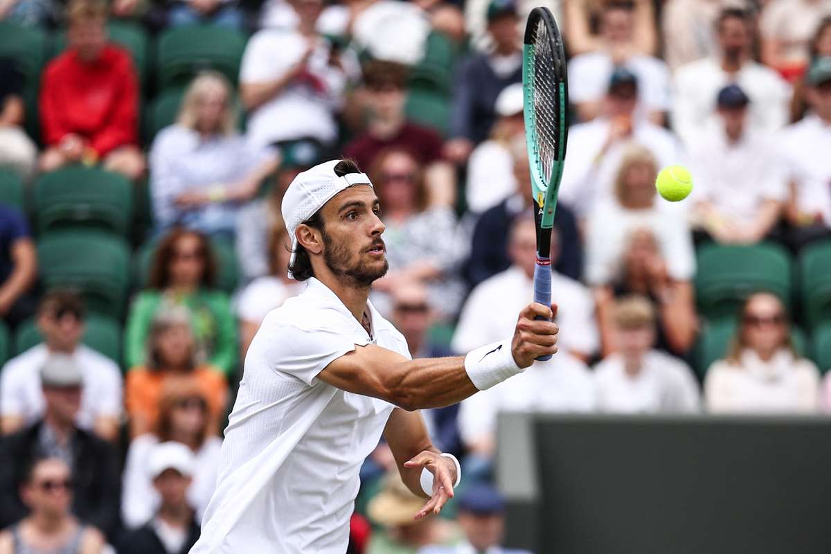 Musetti Tames Giant Mpetshi Perricard To Reach Wimbledon Quarter-finals ...