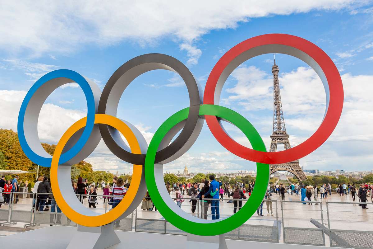 Olympic Rings To Adorn The Eiffel Tower During Paris 2024 Games