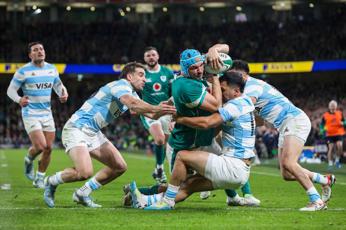 Rugby : l'Irlande vient à bout de l'Argentine après un excellent match ...