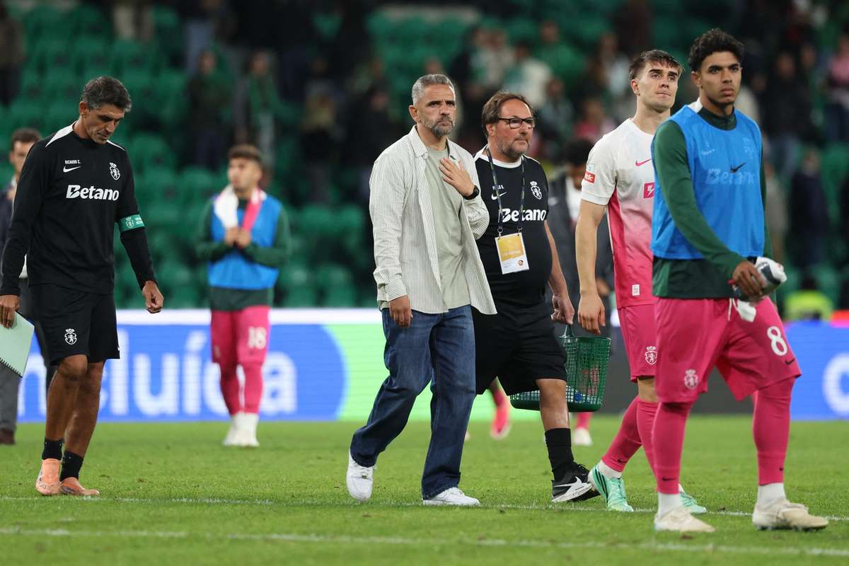 Rui Borges reage à contestação no Sporting: "Mau era se não houvesse insatisfação"