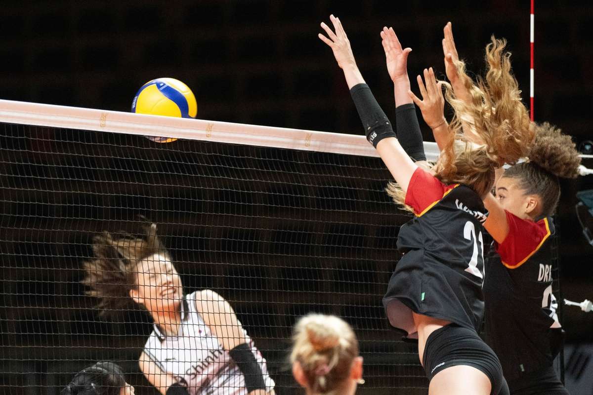 OlympiaQualifikation Volleyball Deutsche Damen schlagen Südkorea in 5