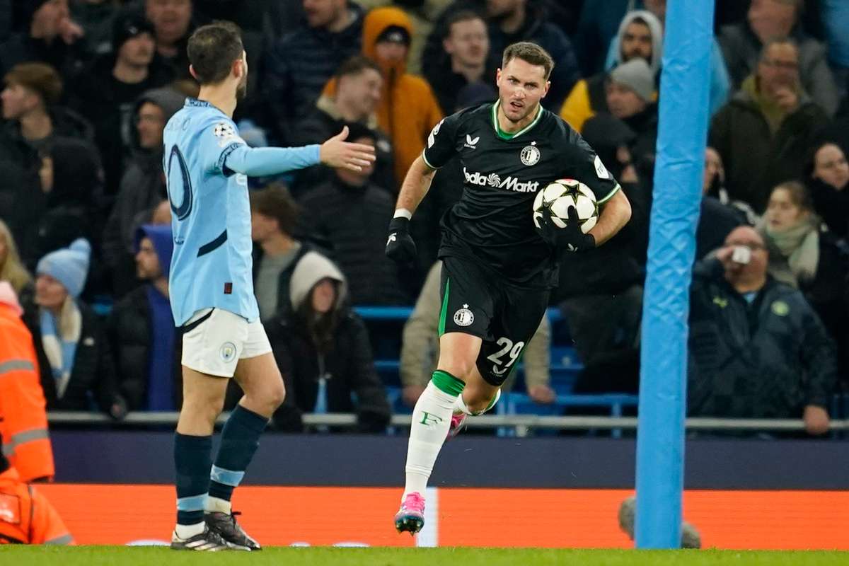 Manchester City Woes Continue As Feyenoord Fight From Three Goals Down