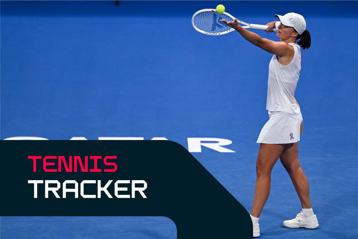 Tennis Tracker: Swiatek and Ostapenko through in Doha, Medvedev progresses in Marseille
