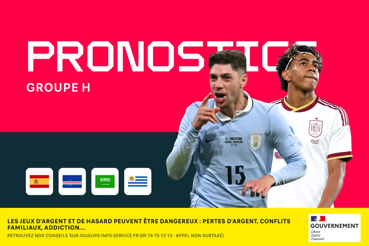 Coupe du monde 2026 : Pronostics, meilleurs paris et cotes (Groupe H)