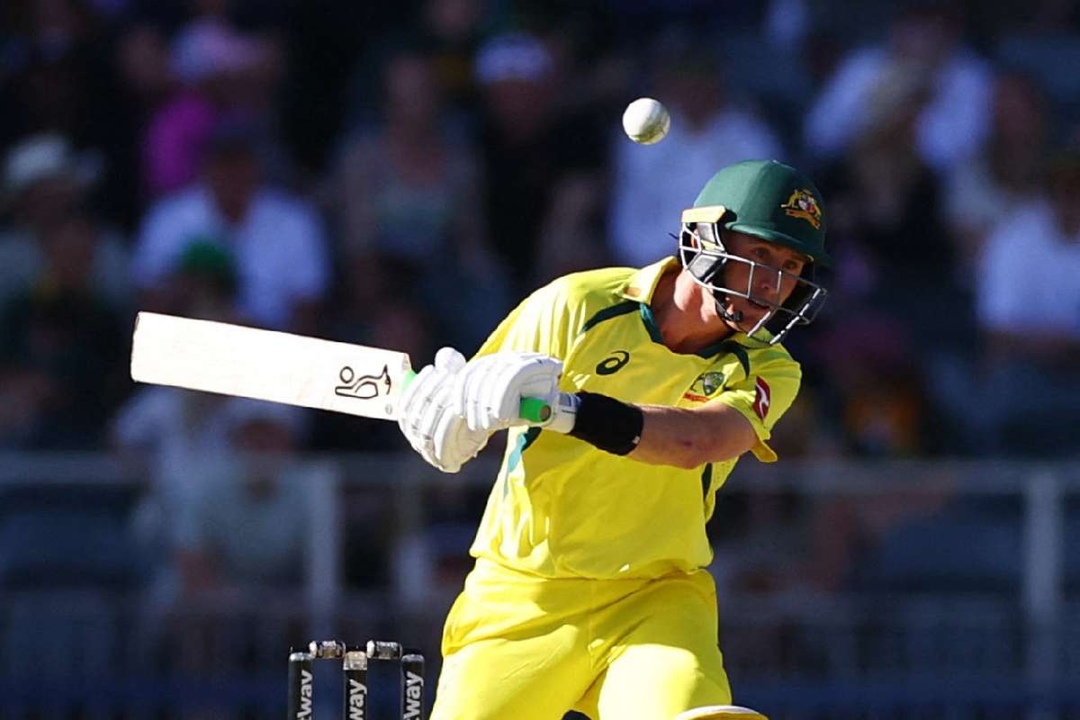 Rain hits fourth Ashes Test as Marnus Labuschagne hits century to help Australia move to within