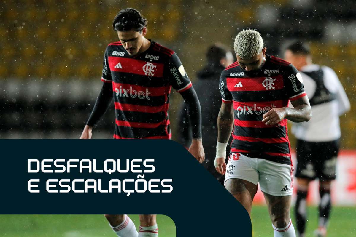 Confira desfalques e escalações prováveis da 23ª rodada do Brasileirão