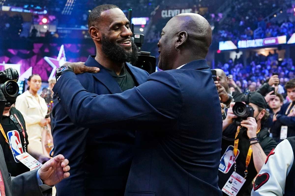 James 38 As 'King' James makes history, Jordan-LeBron debate revived ...