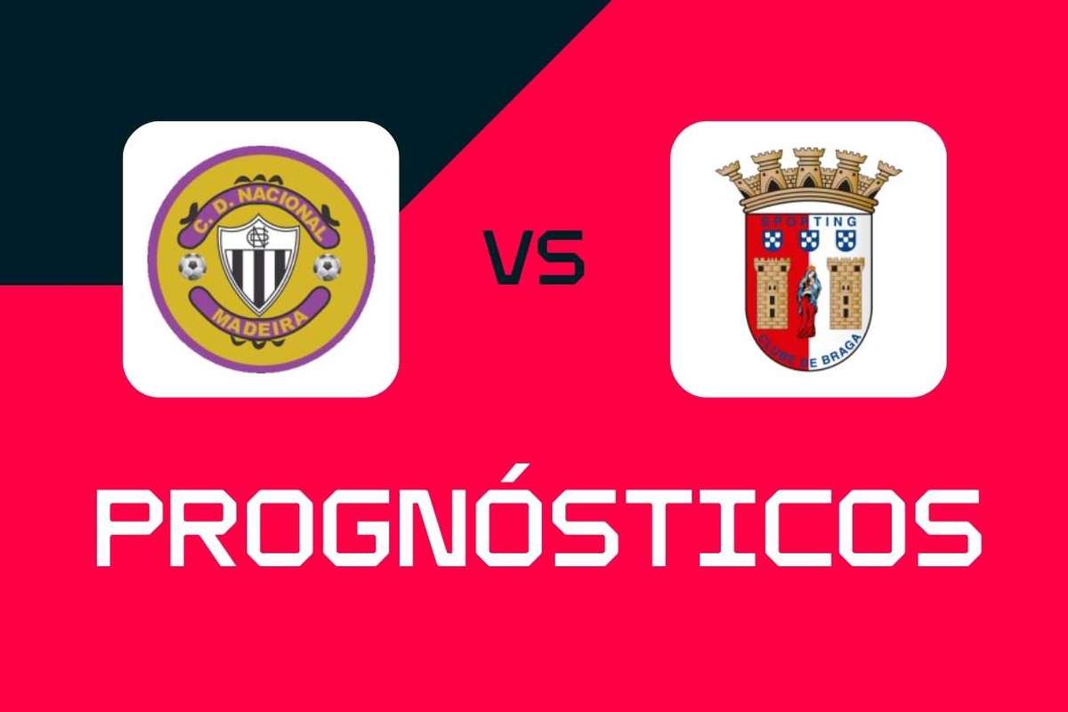 Nacional x SC Braga na Liga Portugal: Prognósticos e odds da Betclic