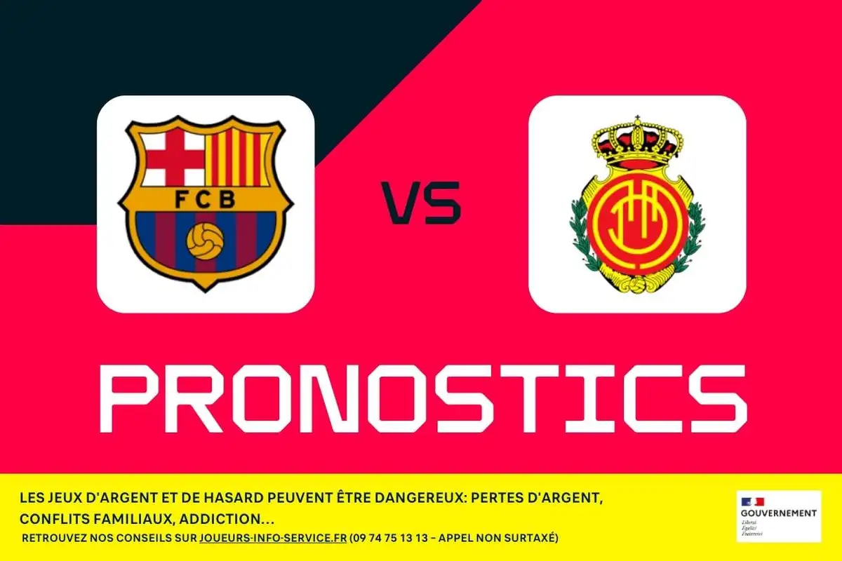 Barcelone - Majorque : pronostics, meilleurs paris et cotes (Liga)