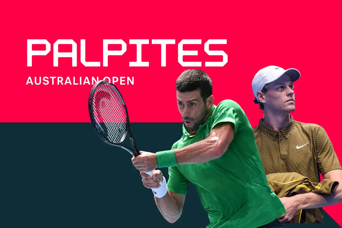 Novak Djokovic x Jannik Sinner: Palpites, Melhores Apostas e Odds (Aberto da Austrália)