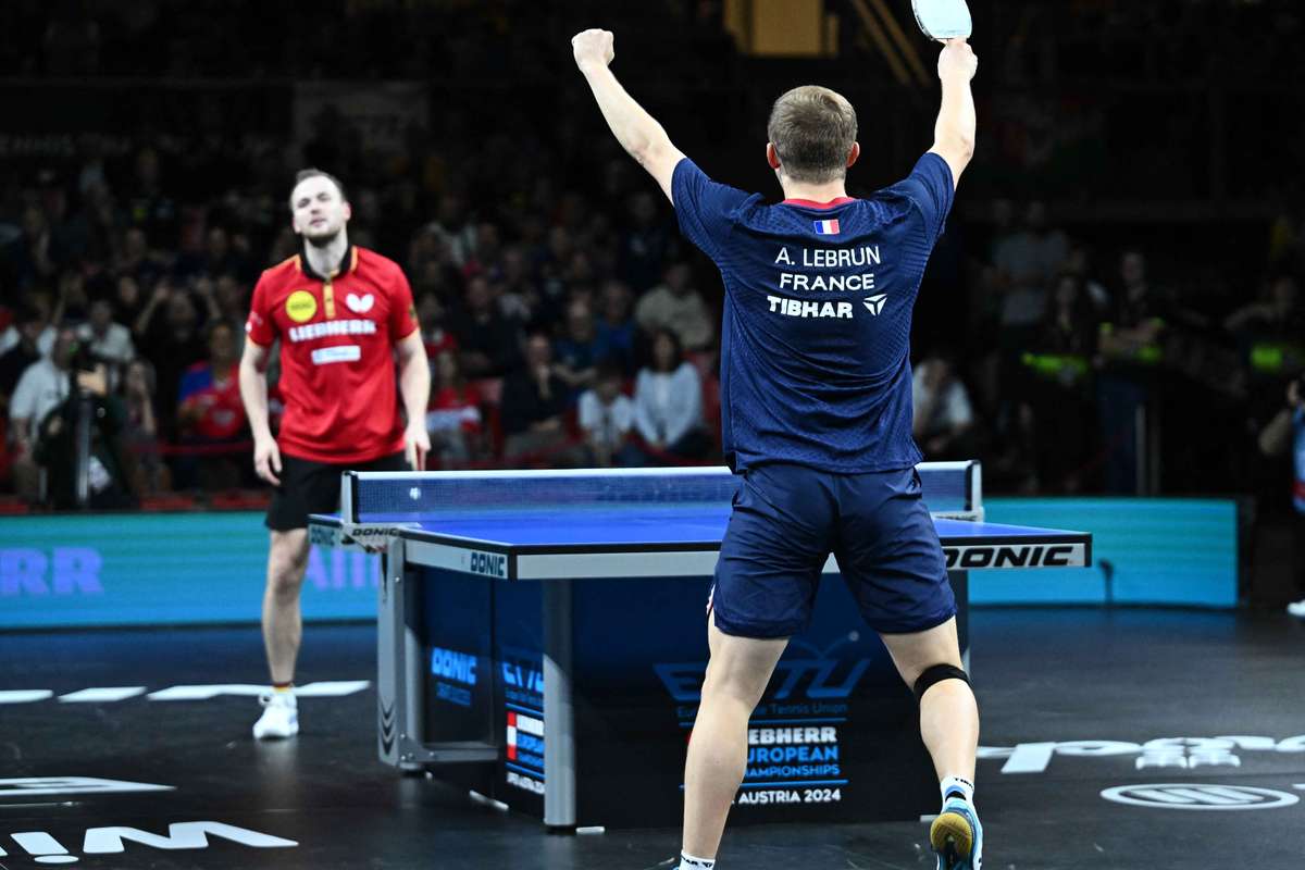 Tennis de table Alexis Lebrun sacré champion d’Europe en simple