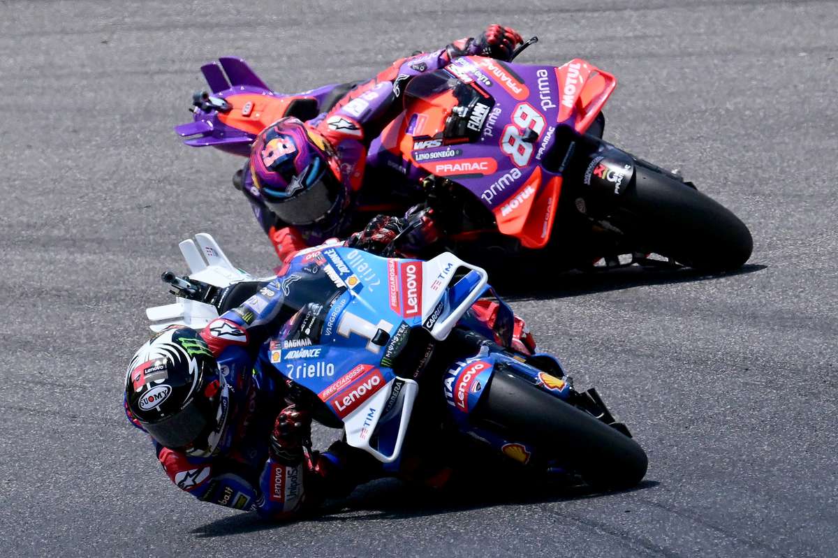 Moto GP Mugello: Bagnaia Se Exhibe En La Carrera Larga, Con Bastianini ...