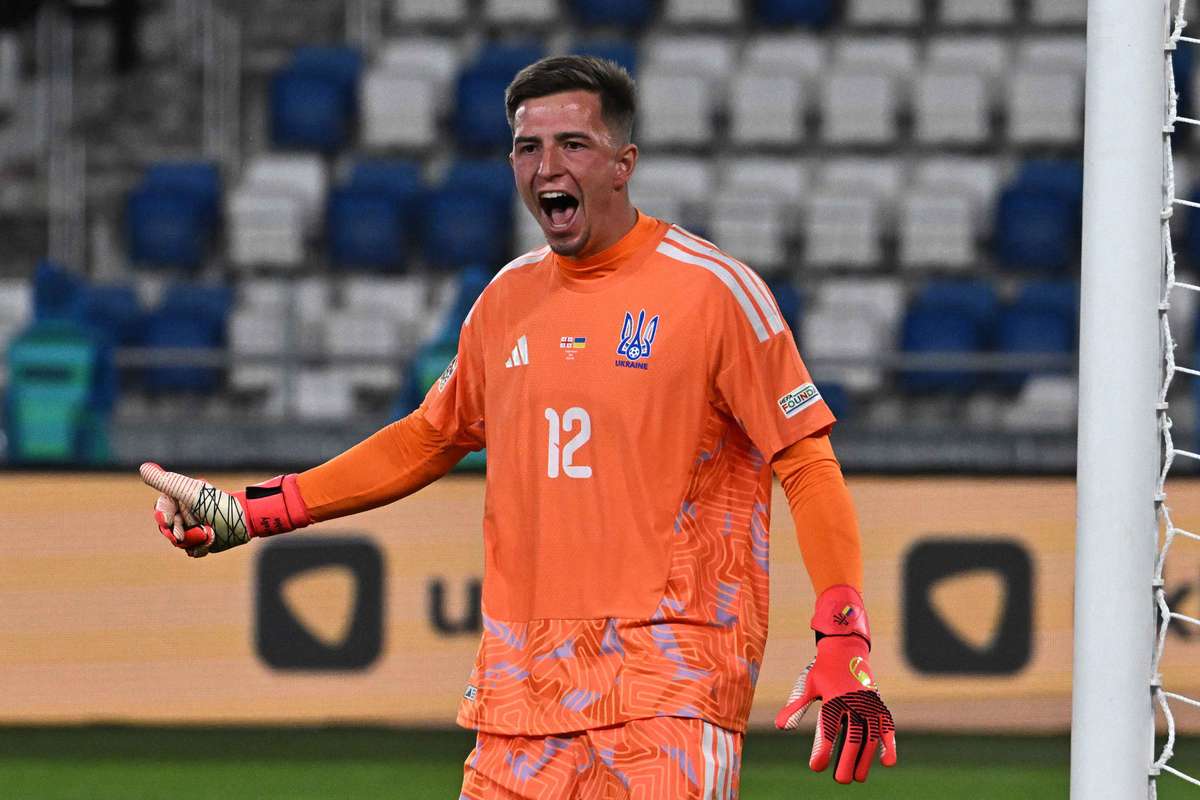Liga das Nações: Trubin mantém baliza a zeros no empate entre Geórgia e Ucrânia (0-0)