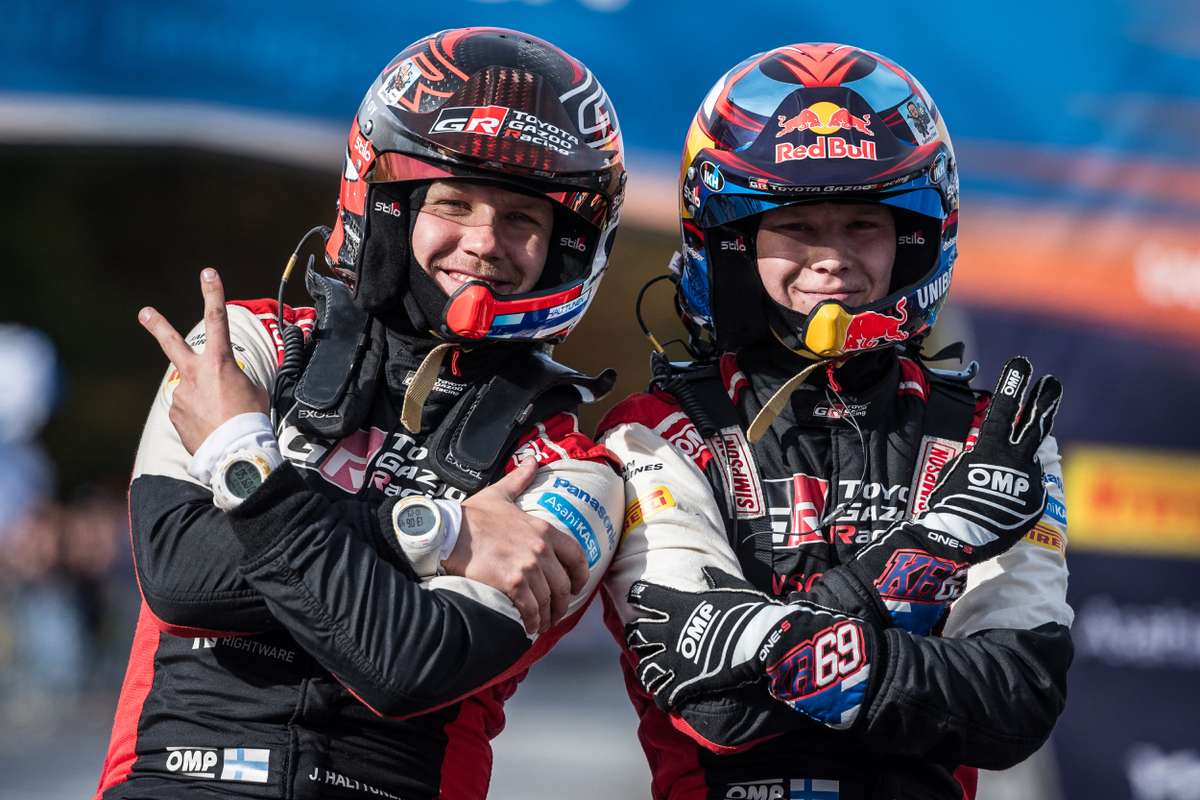 Rovanpera wins back-to-back world titles as Neuville takes Central ...