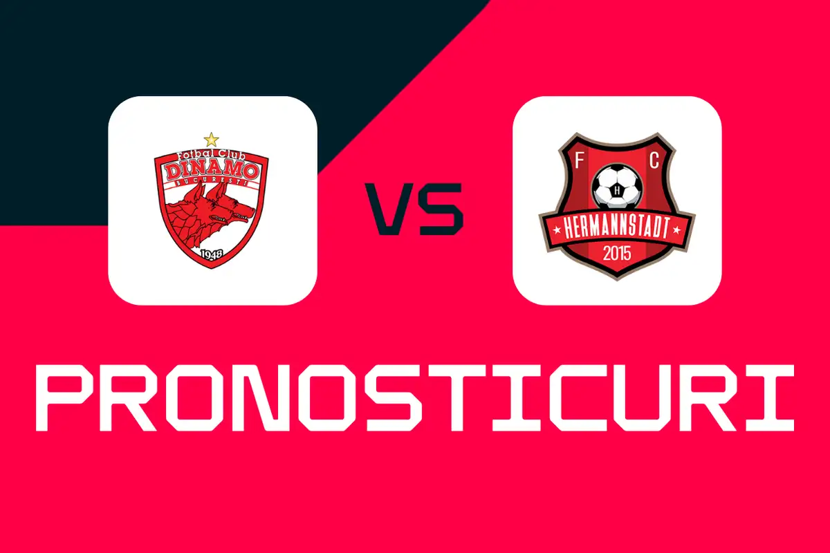 Dinamo - Hermannstadt - Pronosticuri, cele mai bune pariuri și cote Cupa României