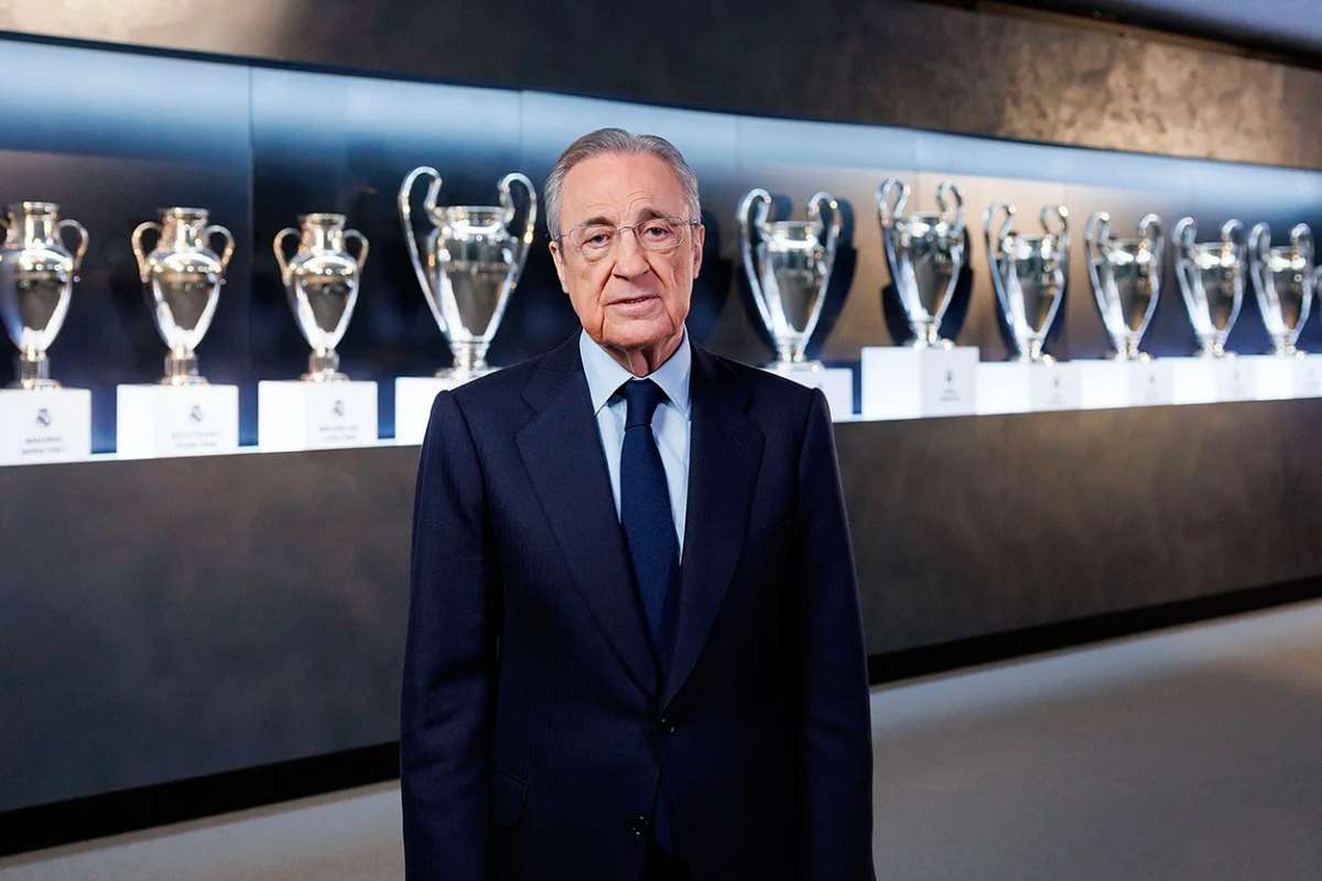 Florentino Pérez se muestra muy satisfecho tras la resolución sobre la Superliga. | Flashscore.com.mx