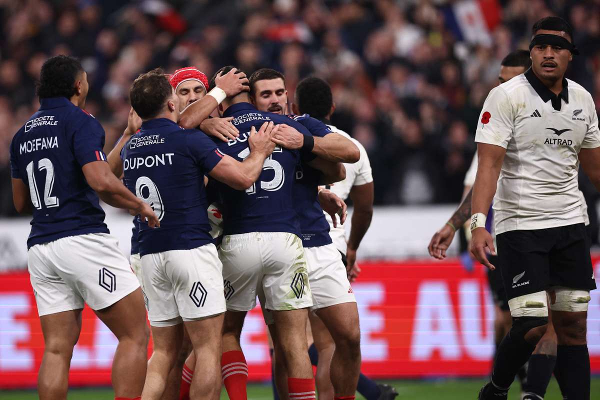 Rugby à XV : la France domine la Nouvelle-Zélande pour la troisième ...