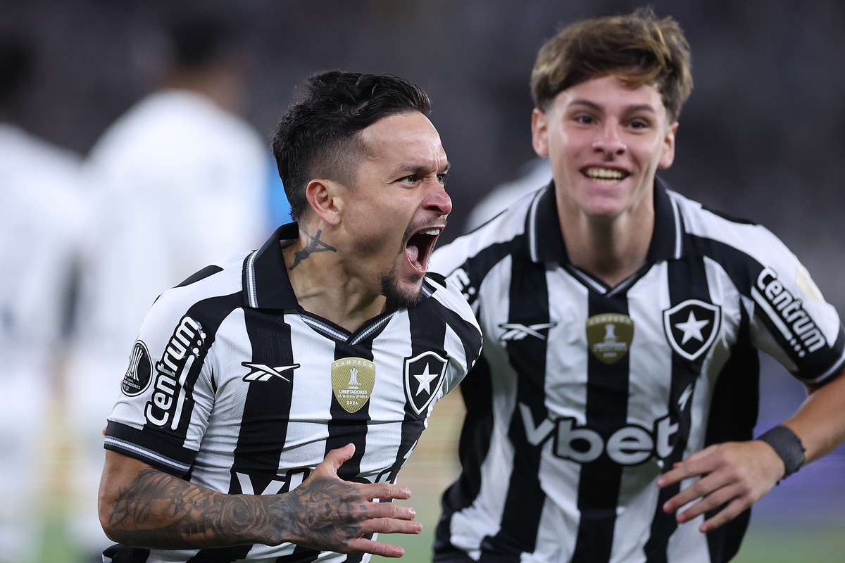 Botafogo faz gol mais rápido da Libertadores e sai na frente nas oitavas de final